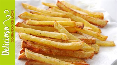 Papas Fritas Sazonadas Seasoned French Fries Receta 4 YouTube