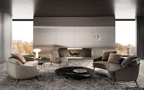 Minotti Raphael Bank Van Der Donk Interieur Minotti Italian