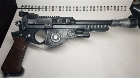 The Mandalorian Blaster Pistol Replica 3d Printed Hand Painted for ...