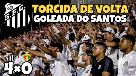 Santos X Brusque Goleada E Festa Da Torcida Na Vila Belmiro Youtube