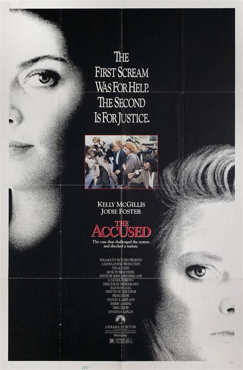 The Accused Original 1988 U.S. One Sheet Movie Poster - Posteritati ...