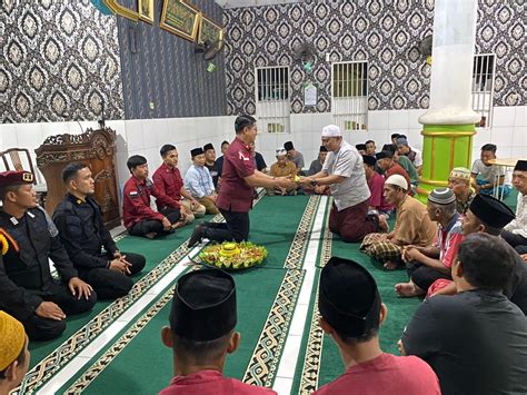 Rutan Sukadana Gelar Doa Bersama Dan Potong Tumpeng Mewarnai Pergantian