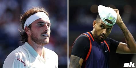 Nick Kyrgios Stefanos Tsitsipas Put Wimbledon Controversy Behind Them