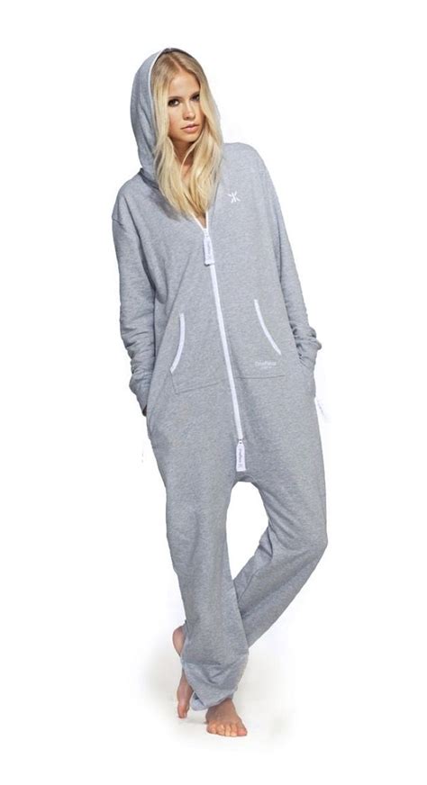 Original Onesie Grey Melange Jumpsuit Onepiece Us Jumpsuits For