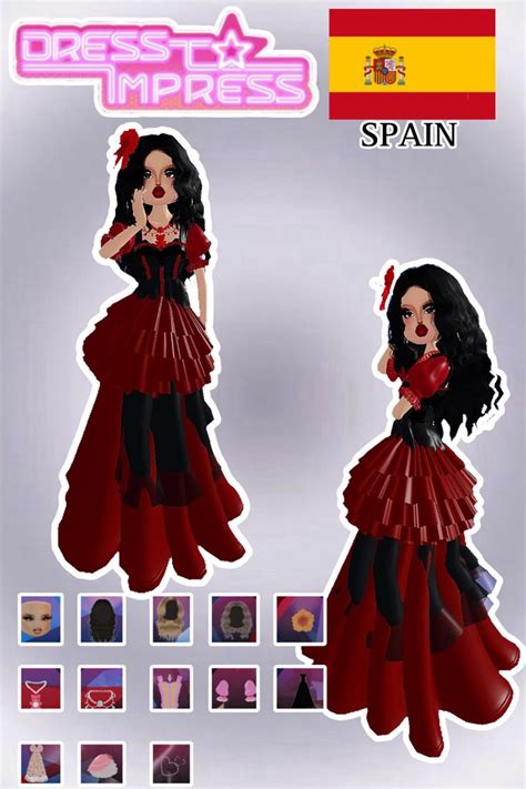 SPAIN Dti Fit In 2024 Dress To Impress High Dresses Emo Roblox