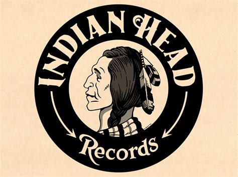 INDIAN HEAD RECORDS & COLLECTABLES LOGO | Daniel Irons