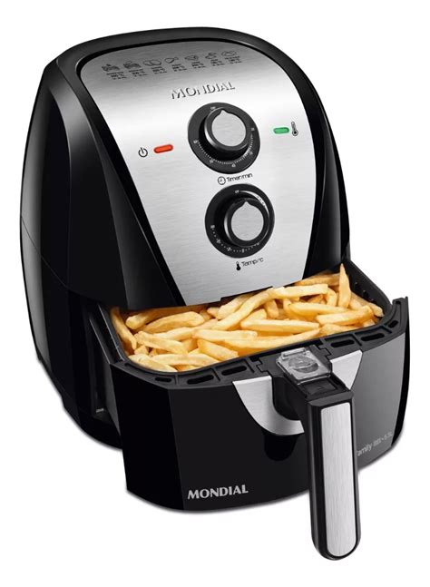 Fritadeira Sem Óleo Air Fryer Af 55i 5 5l Mondial Cor Preto 127V