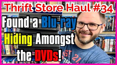 Thrift Store Haul 34 A Blu Ray Straggler Hanging With The Dvds Youtube