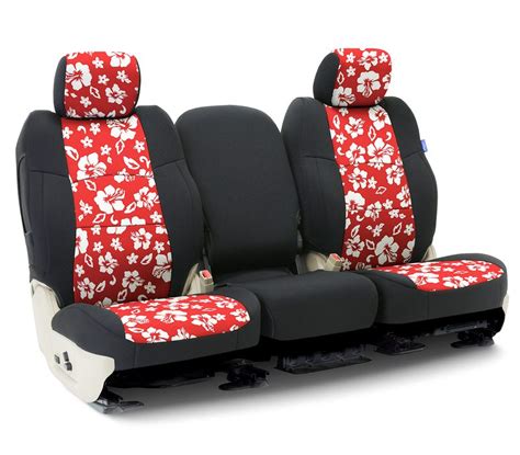 2025 Chevrolet Silverado 2500 Hd Hawaiian Print Neoprene Seat Covers