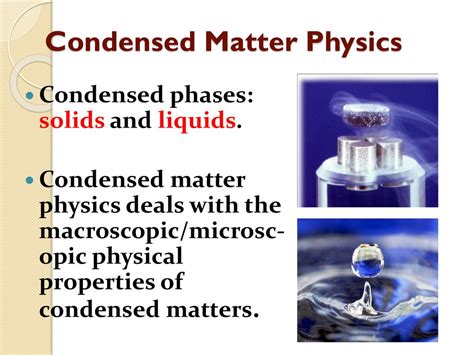 High Performance Computing On Condensed Matter Physics Ppt Download