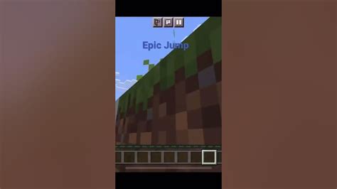 Epic Minecraft Parkour Jump Youtube