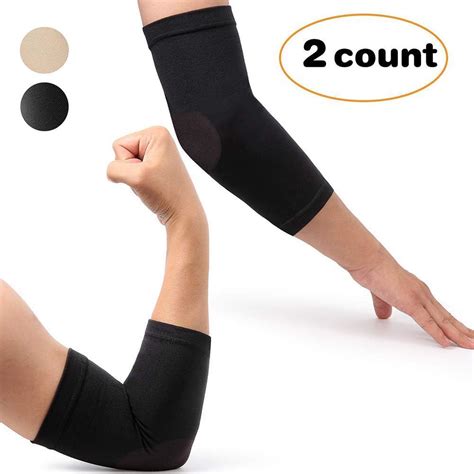 Elbow Compression Sleeves 20 30mmhg Strong Support 1 Pair Unisex