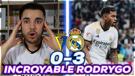 Doubl De Rodrygo Et Bellingham Record R Sum Cadix Real Madrid