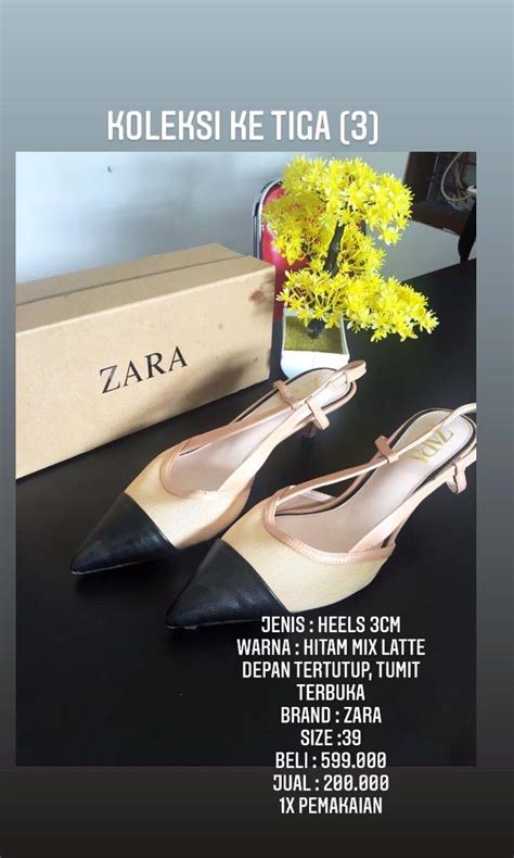 Sepatu Zara Fesyen Wanita Sepatu Di Carousell