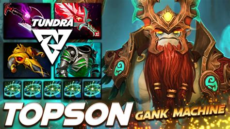 Tundra Topson Nature S Prophet Gank Machine Dota 2 Pro Gameplay