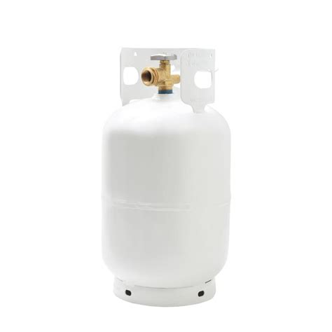 Flame King 11lb Empty Lp Cylinder With Type1 Opd Valve Steel Propane