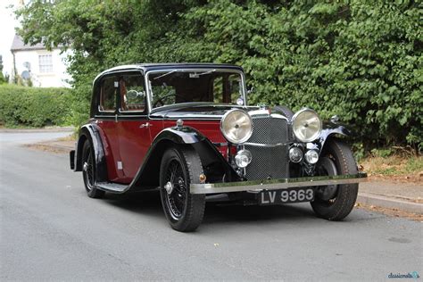1934 Alvis Speed 20 For Sale Yorkshire
