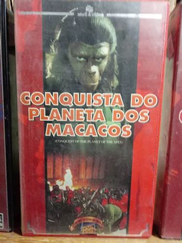 Vhs A Conquista Do Planeta Dos Macacos MercadoLivre