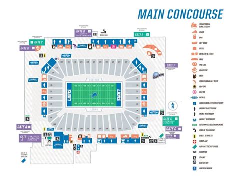 Mgm Grand Seating Chart Mgm Grand Garden Arena Ford Field Seating