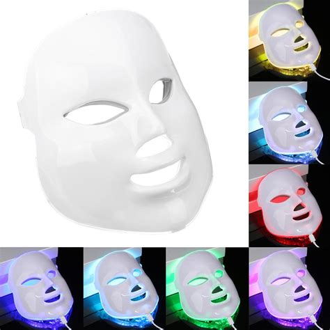 M Scara Led Cores Tratamento Facial Fototerapia Shopee Brasil