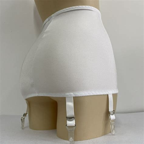 S 3xl Waist Vintage Girdle Mieder Hüfthalter 6 Straps Strumpfhalter