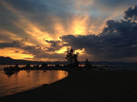 Zephyr Cove Sunset Picture Perfect Perfect Place Zephyr Cove Lake