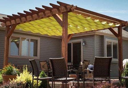 HOME DZINE Garden Ideas | Make a retractable patio canopy