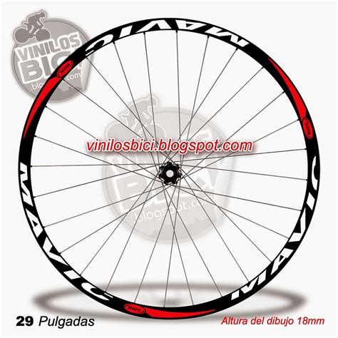 Vinilos Bici Llantas Btt Mavic Gen Ricas Dise O Personalizado