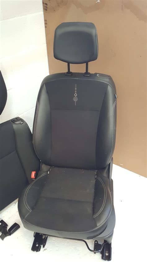 Renault Clio MK3 20052012 Interior Seats Chairs SET Bench Half Leather