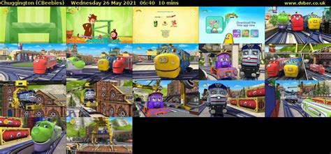 Chuggington Cbeebies 2021 05 26 0640