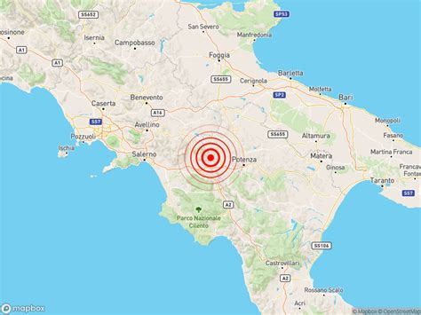 Scossa Di Terremoto Magnitudo A Ricigliano Sa Nella Regione