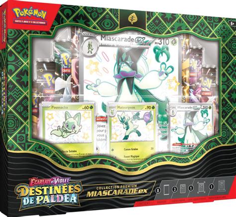 Pokémon Destinées de Paldea Coffret Premium Ex MIASCARADE