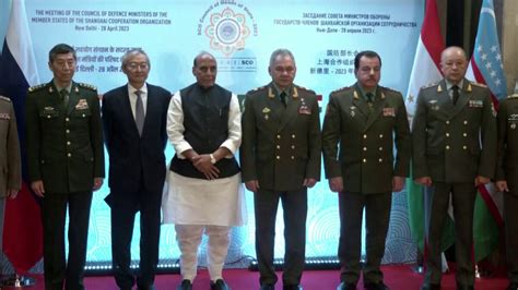 Sco Defense Ministers Meet In New Delhi Amu Tv