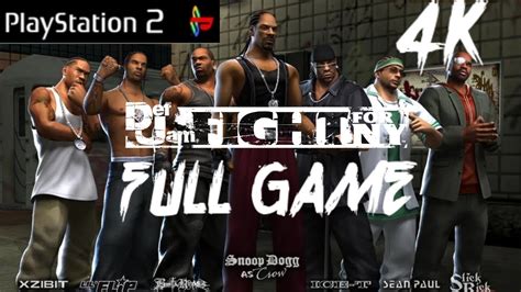 Def Jam Fight For NY Story Mode Walkthrough FULL GAME PS2 Gameplay