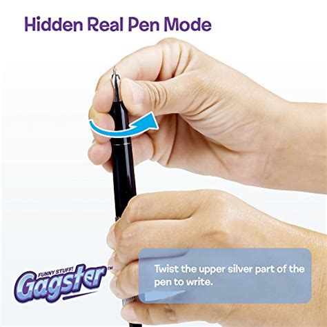 Shock Pen and Marker Prank Set 2-in-1 Funny Pens Gag Gift – Fool Friends and Make Family Laugh ...