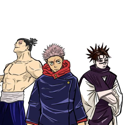 Yuuji Itadori and his brothers by GatoMato25 on DeviantArt