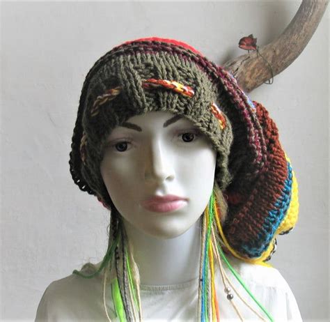 XXL Dreads Long Tube Hat Beanie Dreadlock Sock Oversized Slouchy Unisex