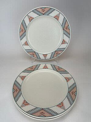 Mikasa Sante Fe Intaglio Dinner Plates CAC 24 Set Of Three 2 Sets