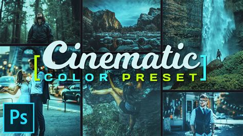 [FREE Preset] Cinematic Color Grading Effect Photoshop Tutorial [Movie Look Effects]