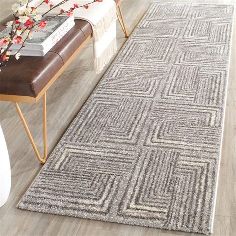 2024 Latest Rug Runners Grey