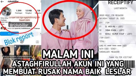 Astaghfirullah Ini Akun Yang Membuat Hancur Nama Baik Leslar Dan