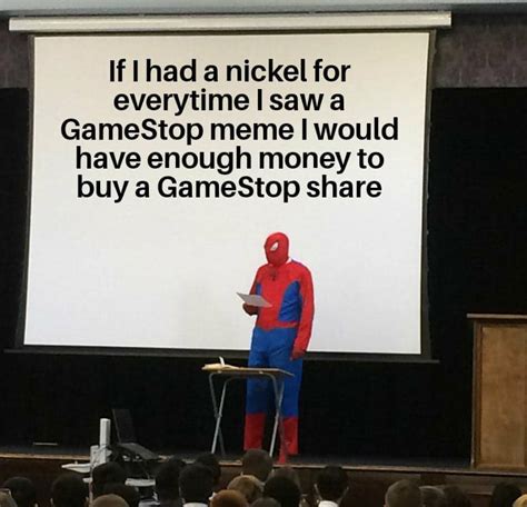 Spider Man Presentation Meme Nickel For Gamstop Meme Could Buy Share