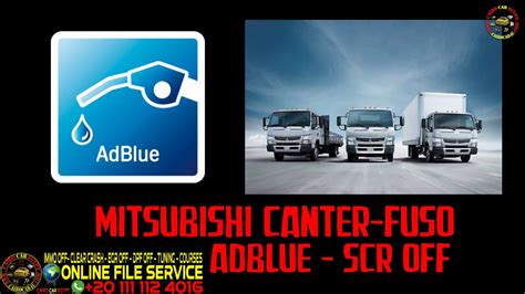 Mitsubishi Fuso Canter Adblue Scr Disabled Edc Cp Youtube