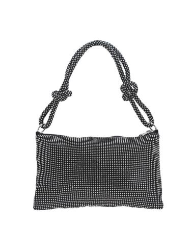 Bolso Negro Brillo Bolsos De Fiesta Flormoda