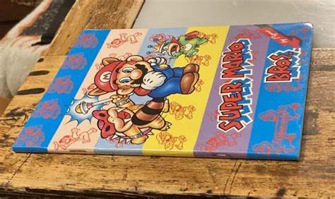 Vtg Tanooki Raccoon Super Mario Bros Nintendo Unused Notebook