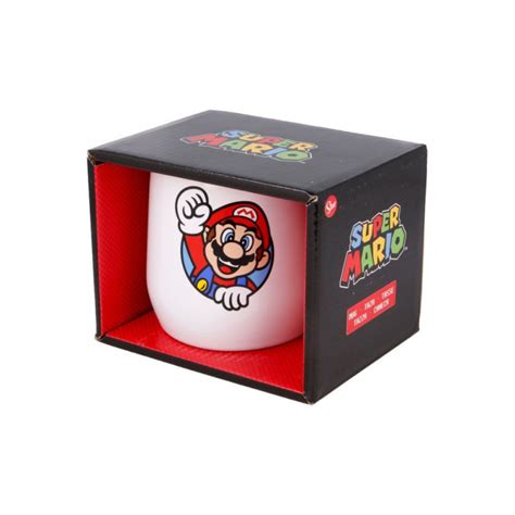 TAZA CERAMICA SUPER MARIO 360 ML C CAJA