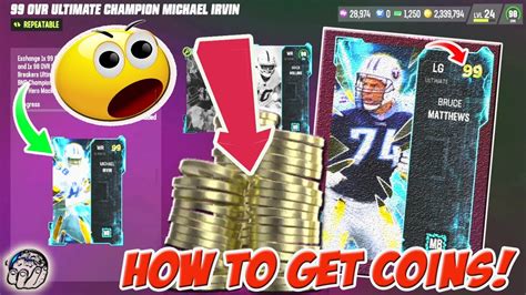 Madden Ultimate Team Tips How To Get Coins Super Fast For Rookie