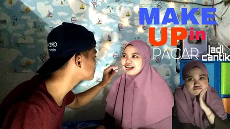 Make Up In Pacar My Boyfriend Does My Makeup Challenge Youtube