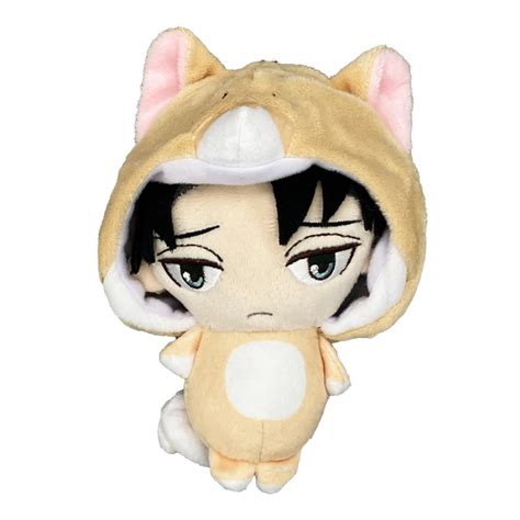 Attack On Titan: Animarukko Plush Toy Mascot / Levi Childhood ver ...