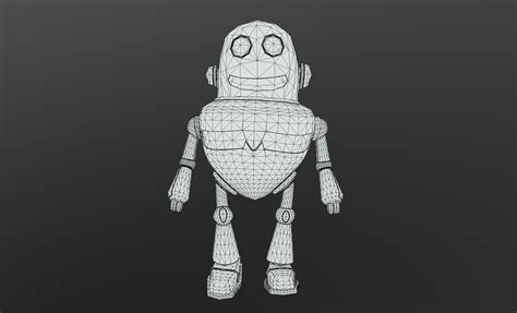 Cute Robot 3D - TurboSquid 2063300